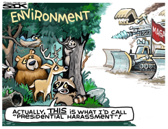 MAGA ENVIRONMENTAL TERROR by Steve Sack