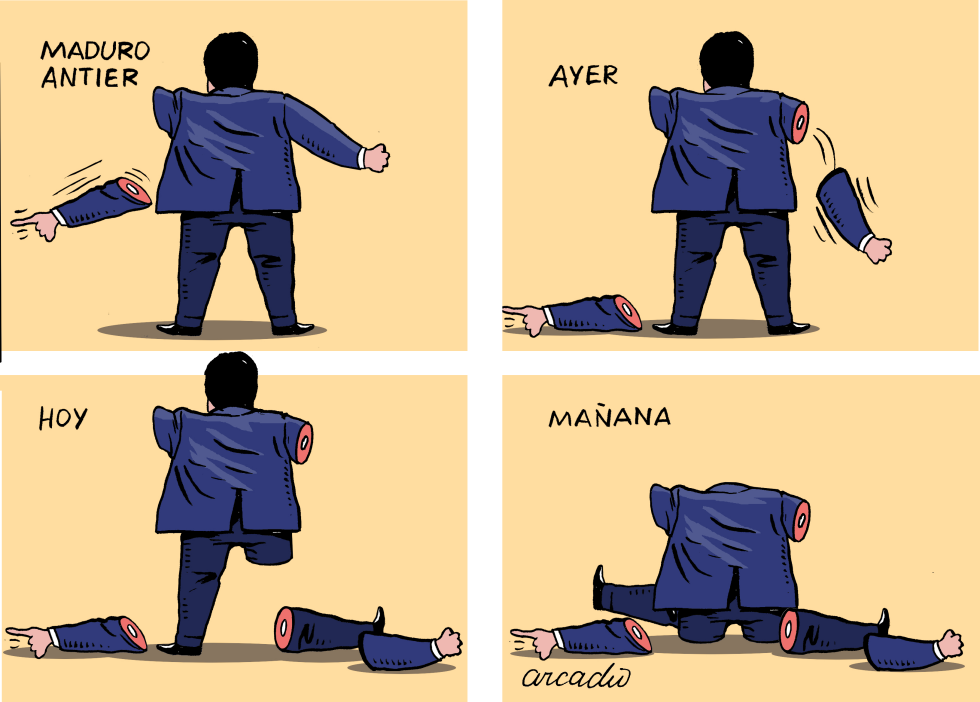  MADURO ESTá CAYENDO by Arcadio Esquivel