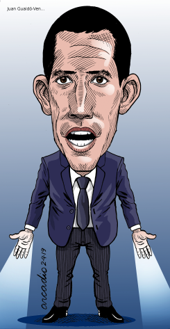 JUAN GUAIDó VENEZUELA by Arcadio Esquivel