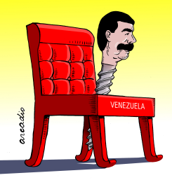 MADURO ATORNILLADFO AL PODER by Arcadio Esquivel