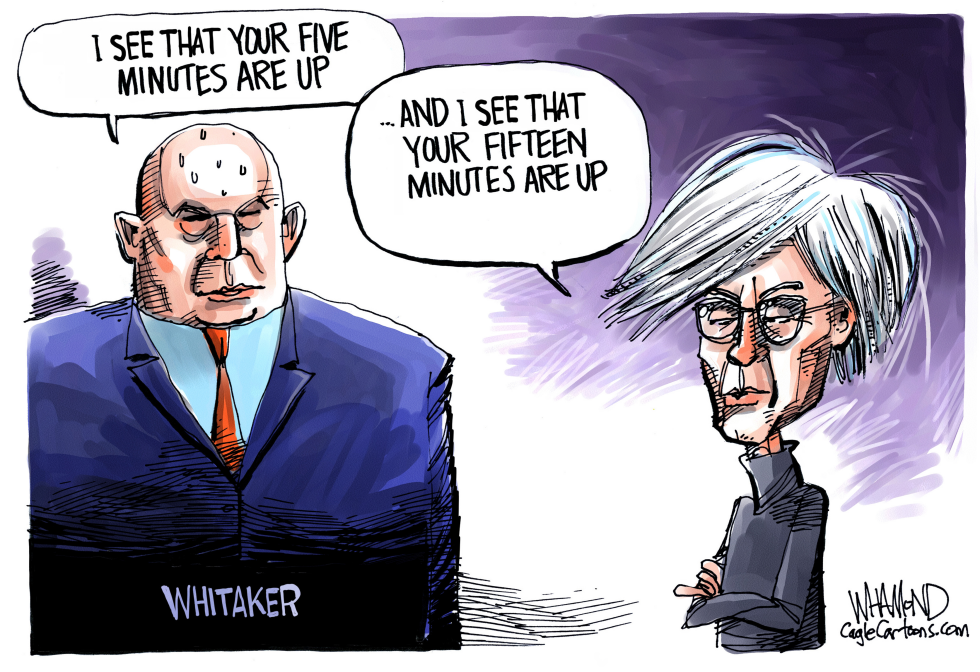  WHITAKER'S FIVE MINUTES by Dave Whamond