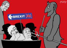 BREXITEERS IN HELL by Rainer Hachfeld