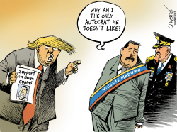 SUPPORT FOR JUAN GUAIDO by Patrick Chappatte