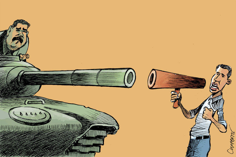  BIGGER TANK by Patrick Chappatte