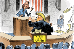 STATE OF THE UNION by Patrick Chappatte