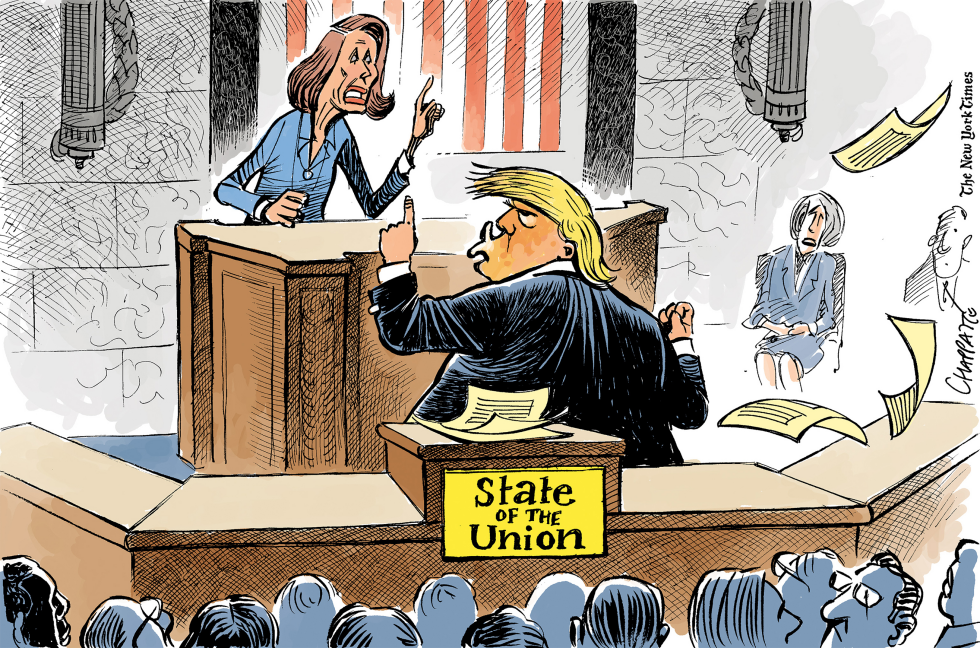  STATE OF THE UNION by Patrick Chappatte