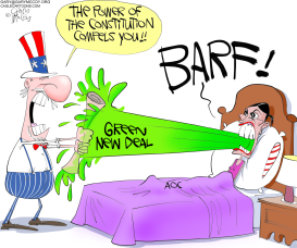 AOC GREEN NEW DEAL by Gary McCoy