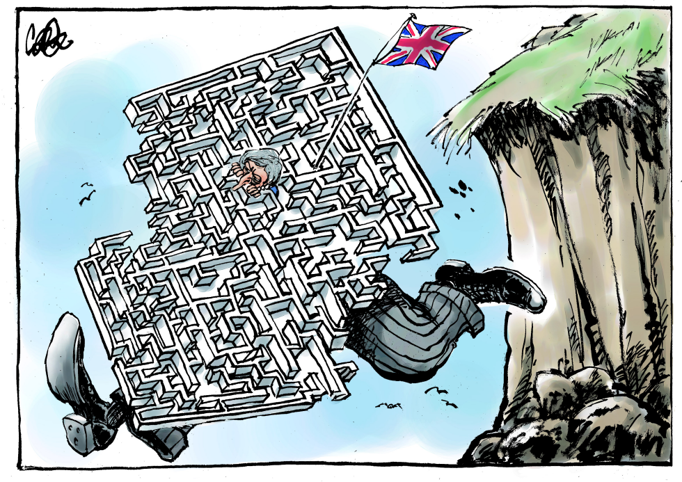  BREXIT UP AND AWAY by Jos Collignon