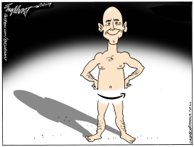 JEFF BEZOS by Bob Englehart