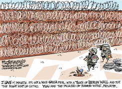 BORDER WALL by David Fitzsimmons