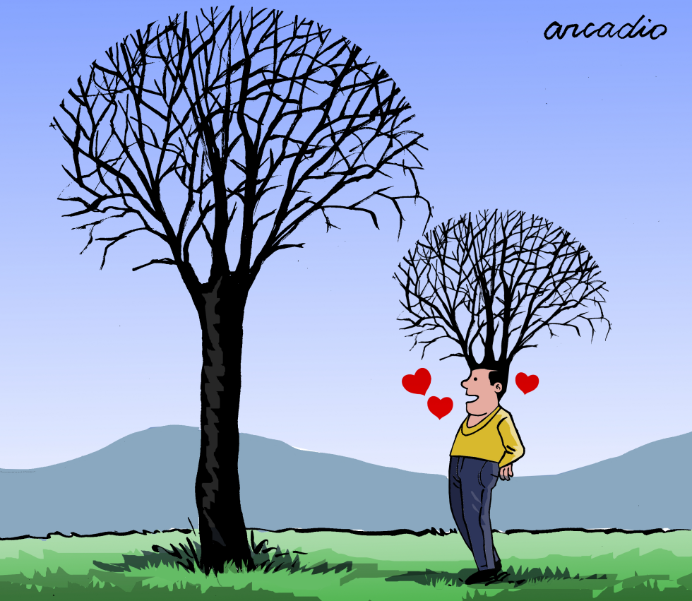  THE LOVE FOR NATURE by Arcadio Esquivel