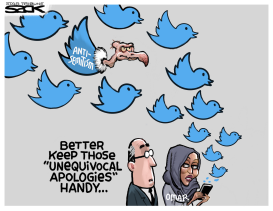 ILHAN OMAR by Steve Sack