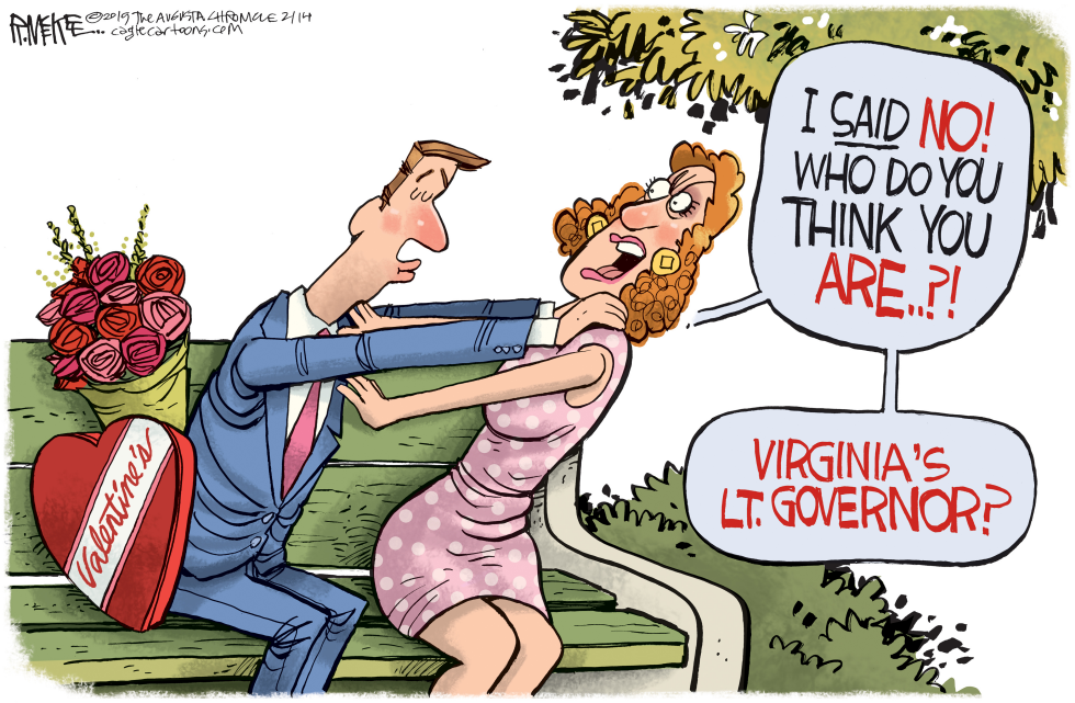  VIRGINIA VALENTINES by Rick McKee