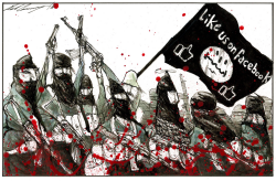 ISIS ON FACEBOOK by Dale Cummings