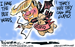 STUPID CUPID by Milt Priggee