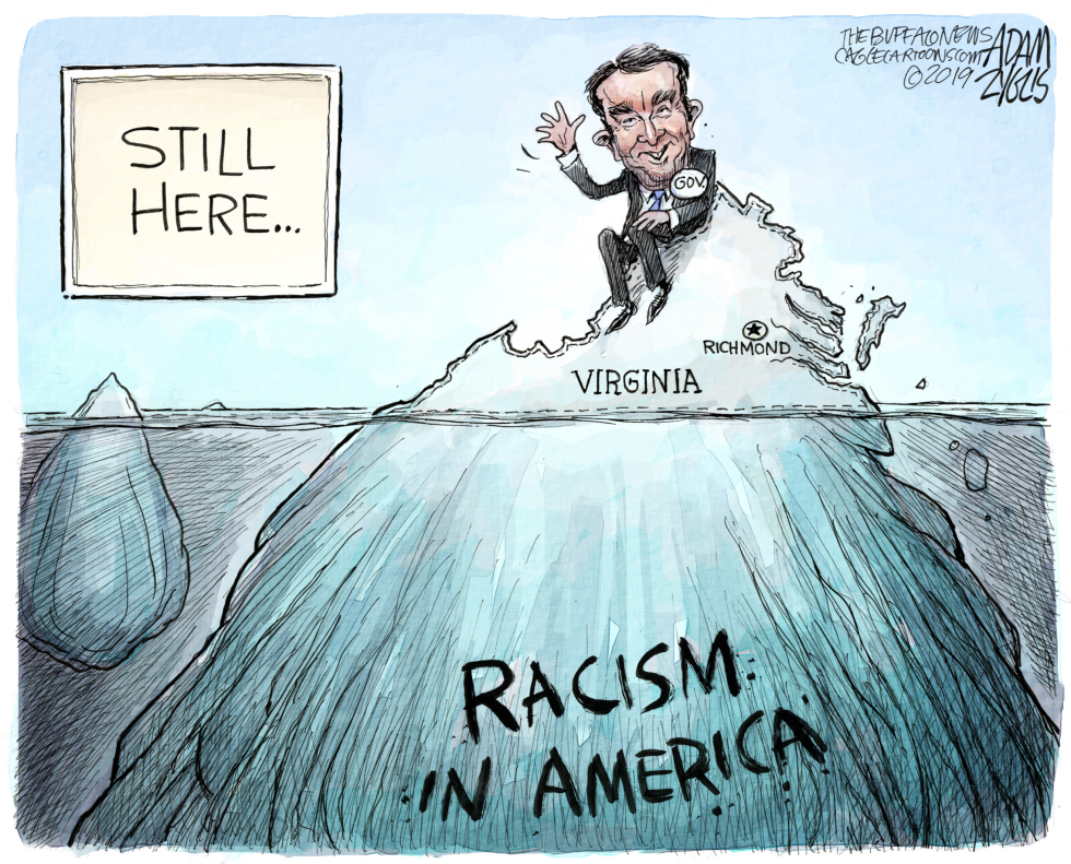  RALPH NORTHAM by Adam Zyglis