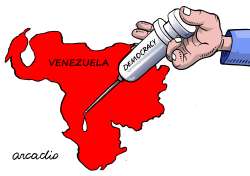 DEMOCRATIC VACCINE by Arcadio Esquivel