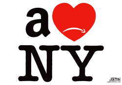 AMAZON DOES NOT LOVE NY by RJ Matson