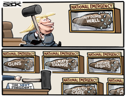 EMERGENCY PREZ by Steve Sack