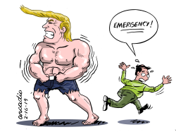 THE EMERGENCY IS TRUMP by Arcadio Esquivel