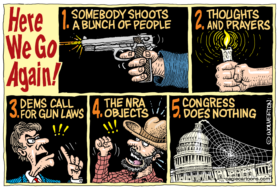  MASS SHOOTING RERUNS by Wolverton