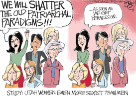 LOCAL UTAH WOMEN by Pat Bagley