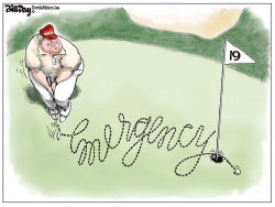 EMERGENCY PUTT by Bill Day