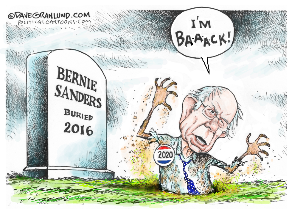  BERNIE SANDERS 2020 by Dave Granlund