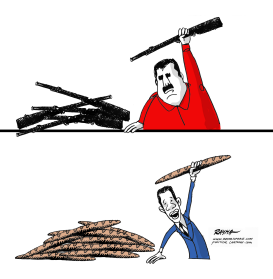 THE TWO VENEZUELA by Rayma Suprani