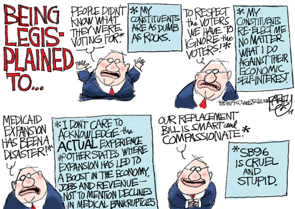  LOCAL UTAH LEGISLATURE 2 by Pat Bagley