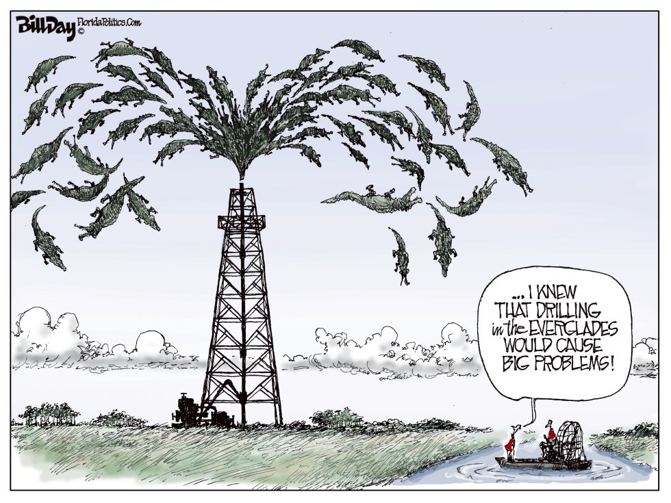  EVERGLADES DRILLING FLORIDA by Bill Day