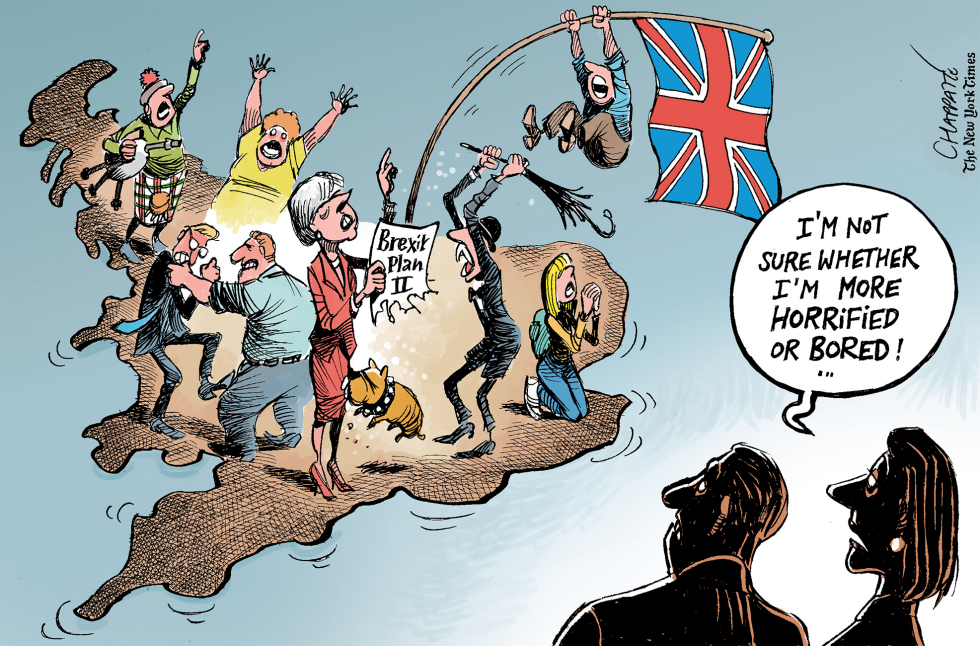  THE BREXIT DRAMA by Patrick Chappatte