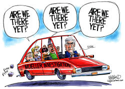 ARE WE THERE YET, MUELLER by Dave Whamond