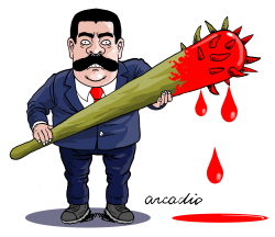 MADURO THE TYRANT by Arcadio Esquivel