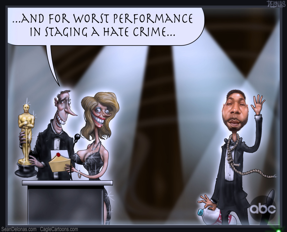  ACADEMY AWARDS AND JUSSIE SMOLLETT by Sean Delonas