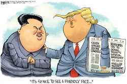 TRUMP KIM JONG UN SUMMIT by Rick McKee