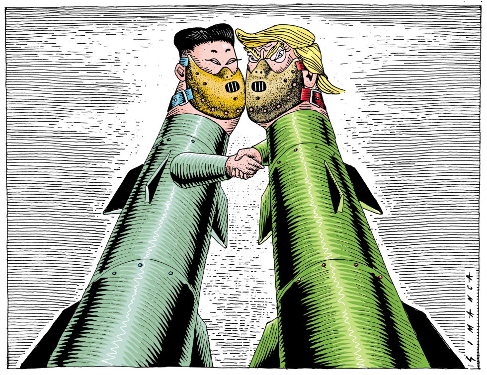  TRUMP-KIM SUMMIT by Osmani Simanca