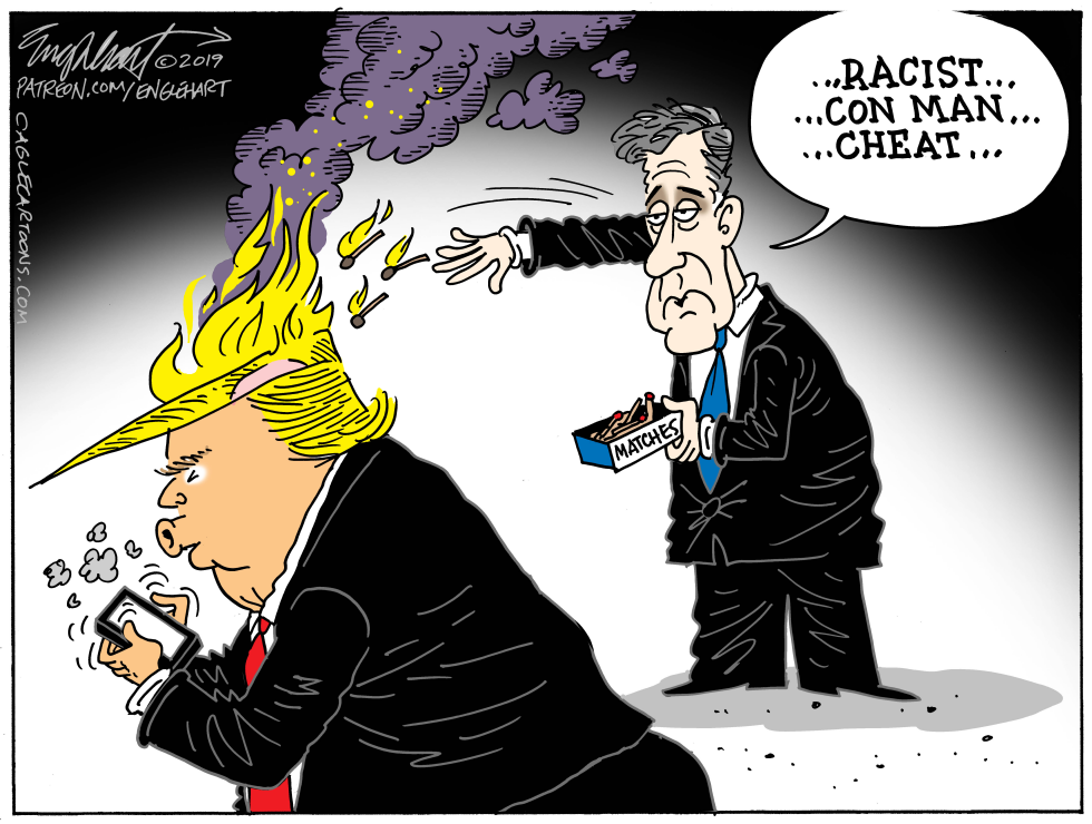  MICHAEL COHEN by Bob Englehart