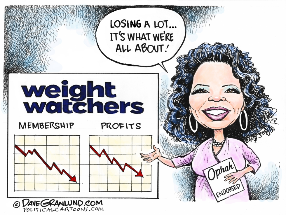  WEIGHTWATCHERS LOSING by Dave Granlund