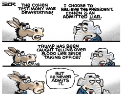 COHEN LIES by Steve Sack