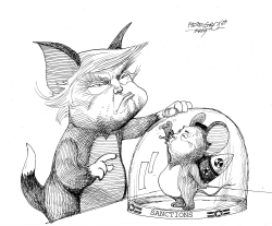 TOMJERRY TRUMP KIM by Petar Pismestrovic