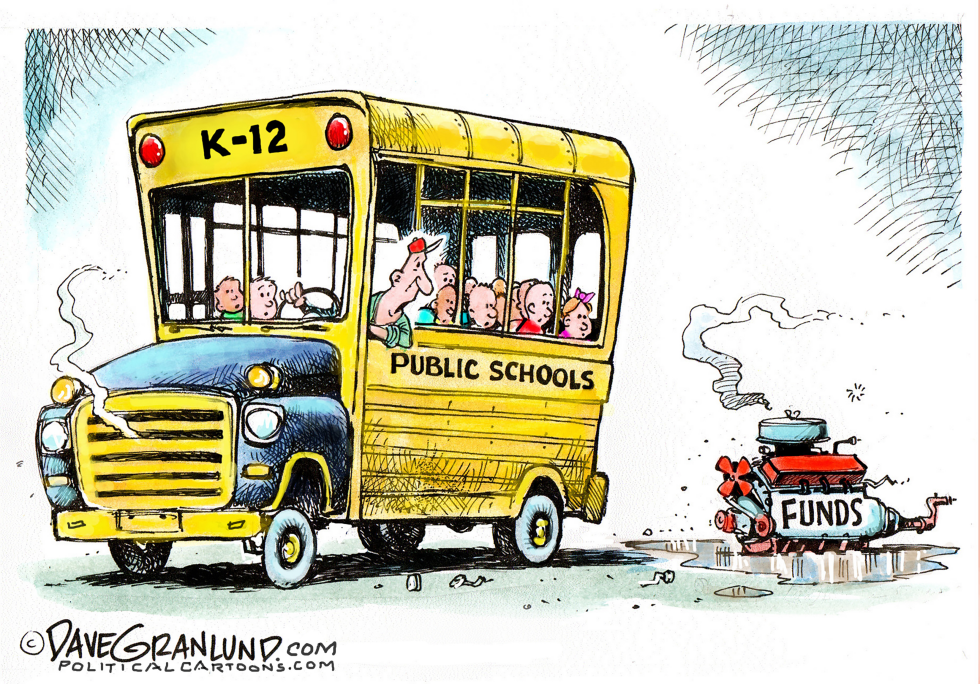  PUBLIC SCHOOL FUNDING by Dave Granlund