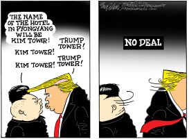 NORTH KOREA NO DEAL by Bob Englehart