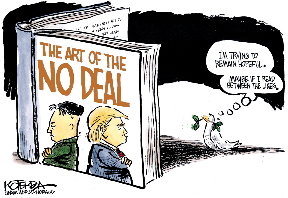  THE ART OF THE NO DEAL by Jeff Koterba