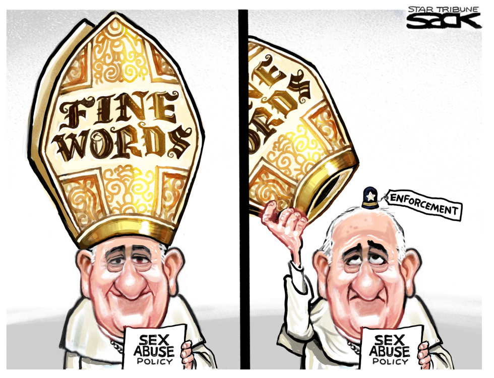  POPE POLICY by Steve Sack