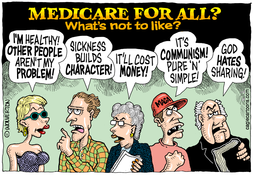  MEDICARE FOR ALL by Wolverton