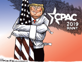 TRUMP CPAC RANT by Kevin Siers