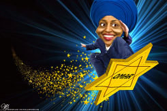 RISING STAR ILHAN OMAR by Bart van Leeuwen