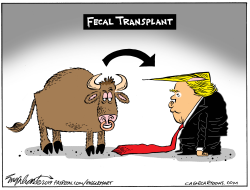 TRUMP BULLSHIT by Bob Englehart