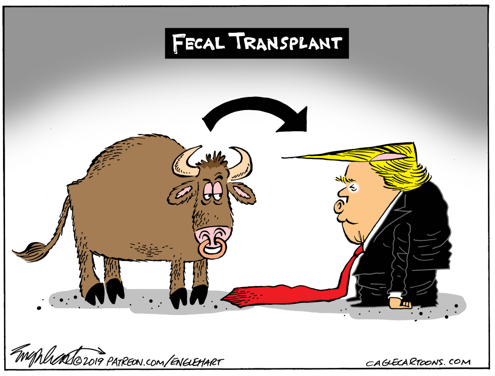  TRUMP BULLSHIT by Bob Englehart